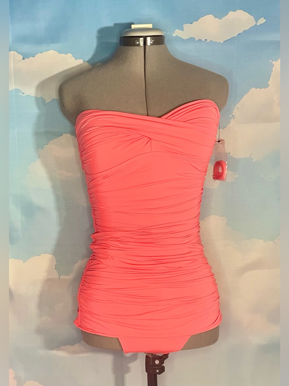 Shell Pink Swimsuit - Picture 2 of 7